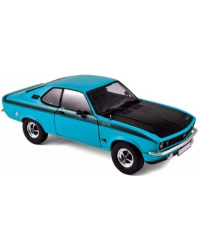 Авто-модел Opel Manta GT/E 1975 blue with black hood