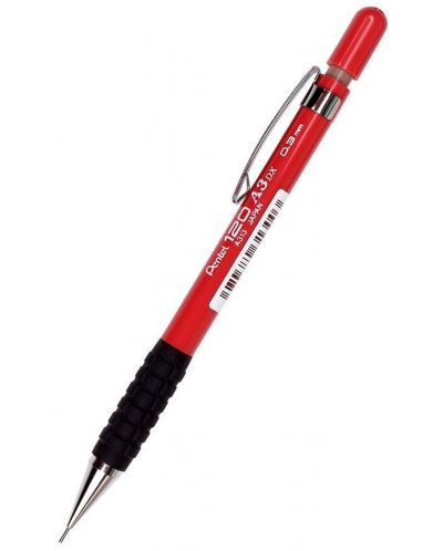 Автоматичен молив Pentel 120 A313 - 0.3 mm, червен - 1
