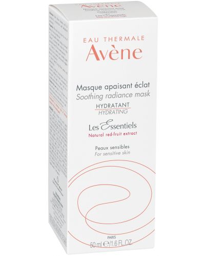 Avène Les Essentiels Успокояваща озаряваща маска, 50 ml - 3