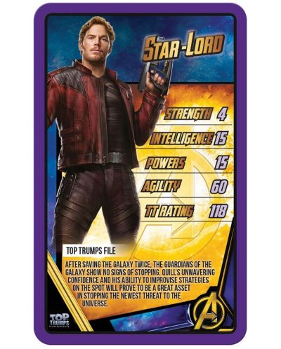 Игра с карти Top Trumps - Avengers Infinity War - 3