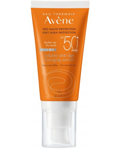 Avène Sun Анти-ейдж слънцезащита за лице, SPF50+, 50 ml - 1
