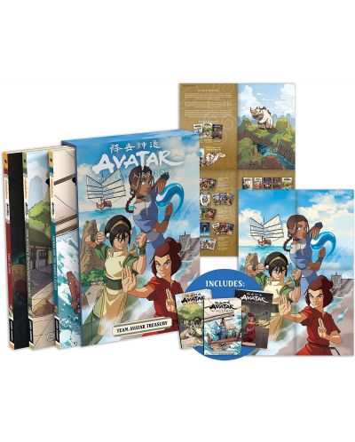 Avatar: The Last Airbender - Team Avatar Treasury Boxed Set (Graphic Novels) - 1