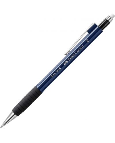 Автоматичен молив Faber-Castell Grip - 0.5 mm, син - 1