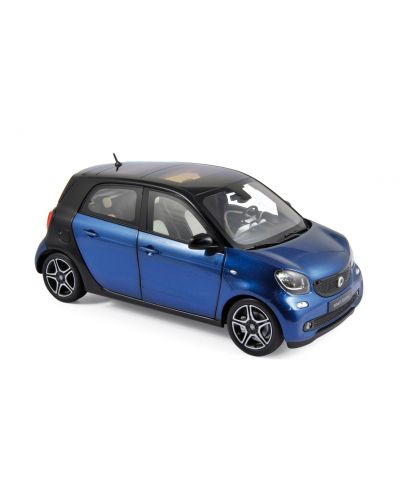 Авто-модел Smart Forfour 2015 - Black & Blue - 1
