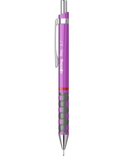 Автоматичен молив Rotring Tikky - 0.7 mm, лилав - 1