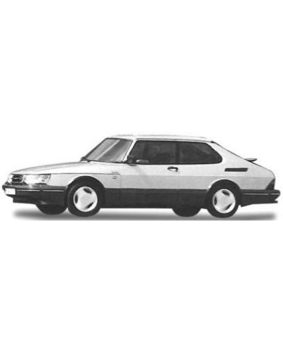 Авто-модел Saab 900 Coupe Turbo 16S 1989 - Silver