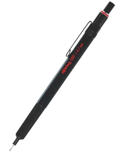 Автоматичен молив Rotring 500 - 0.7 mm, черен - 1
