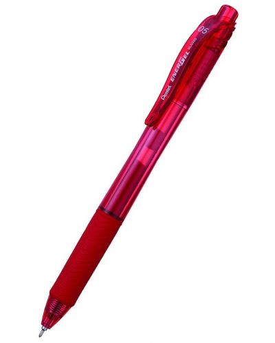 Автоматичен ролер Pentel Energel BLN 105 - 0.5 mm, червен - 1
