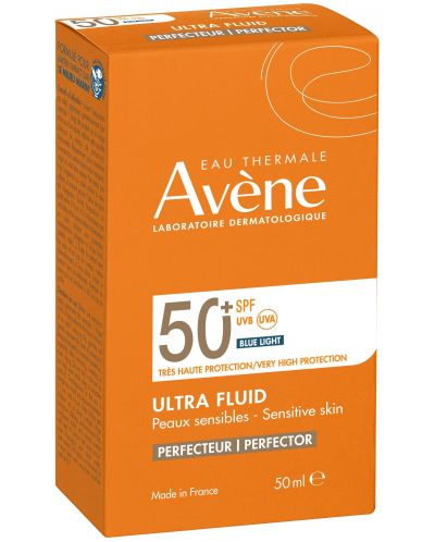 Avène Sun Тониран слънцезащитен флуид за лице Perfector, SPF50, 50 ml - 2