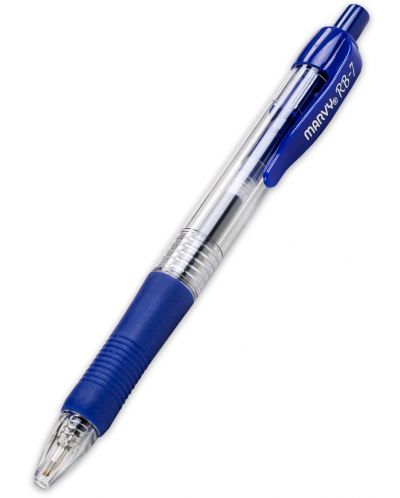 Автоматична химикалка Marvy Uchida RB7 - 0.7 mm, синя - 1