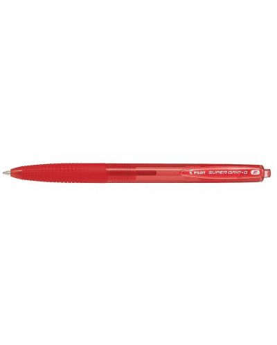 Автоматична химикалка Pilot Super Grip G - Червена, 0.7 mm - 1