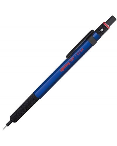 Автоматичен молив Rotring 500 - 0.5 mm, син - 1