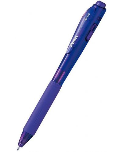Автоматична химикалка Pentel Wow BK440 - 1.0 mm, лилав - 1