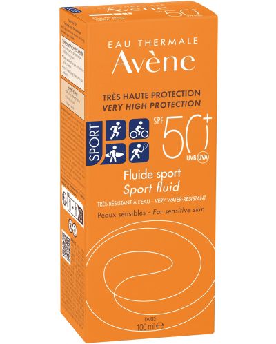 Avène Sun Слънцезащитен флуид за лице и тяло Sport, SPF50+, 100 ml - 4