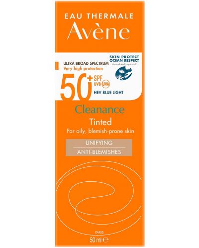 Avène Cleanance Тонирана слънцезащита, SPF 50+, 50 ml - 4