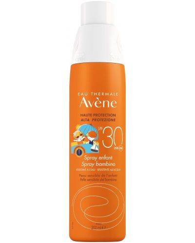 Avène Sun Слънцезащитен спрей за деца, SPF30, 200 ml - 1