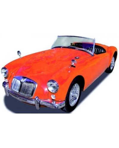 Авто-модел MG A Roadster orient red