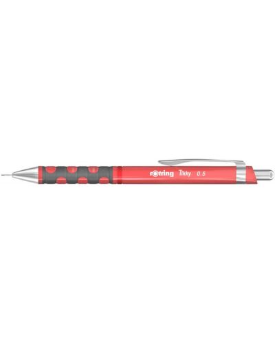 Автоматичен молив Rotring Tikky - 0.5 mm, розов - 1