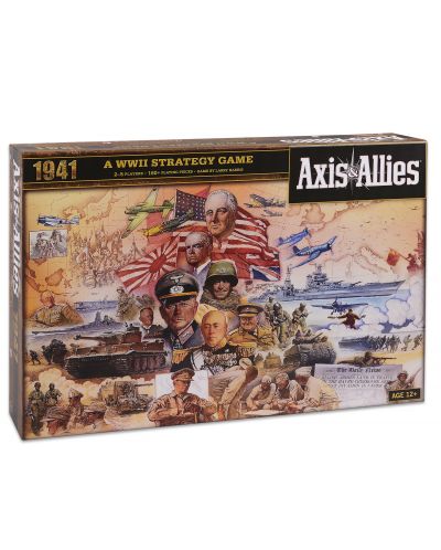 Настолна игра Axis &amp; Allies 1941 - Стратегическа