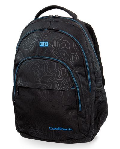 Ученическа раница Cool Pack Basic Plus - Topography Blue