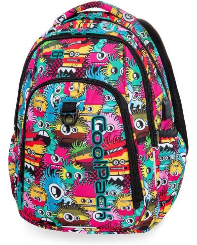 Ученическа раница Cool Pack Strike - Wiggly Eyes Pink, с USB порт