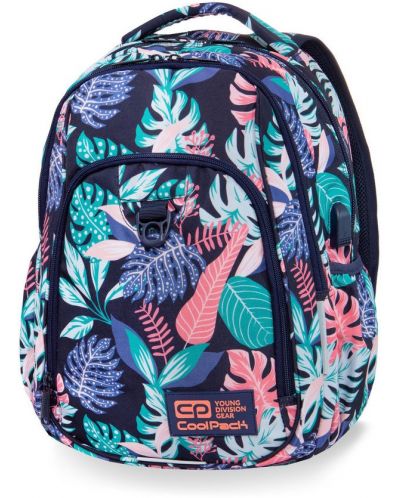 Ученическа раница Cool Pack Strike - Tropical Mist, с USB порт