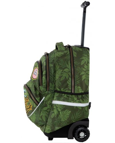 Ученическа раница на колелца Cool Pack Starr - Badges G Green - 2