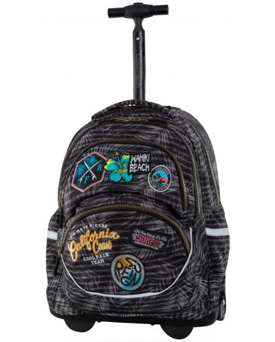 Раница с колелца Cool Pack Starr - Badges G Grey