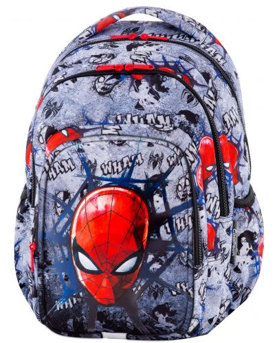 Ученическа раница Cool Pack Spark L - Spider-Man Black - 1