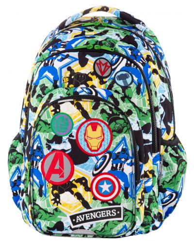 Ученическа раница Cool Pack Spark L - Avengers Badges