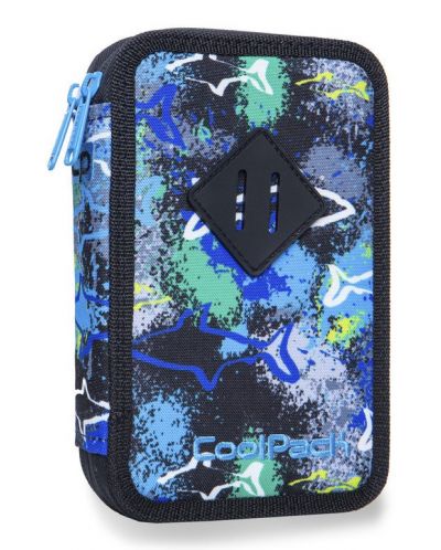 Несесер с ученически пособия Cool Pack Jumper 2 - Sharks, с 2 отделения