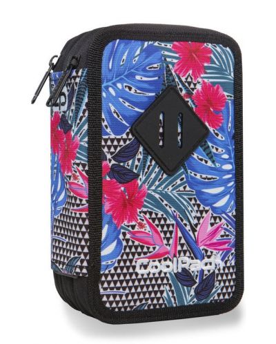 Несесер с ученически пособия Cool Pack Jumper 3 - Aloha Blue, с три отделения