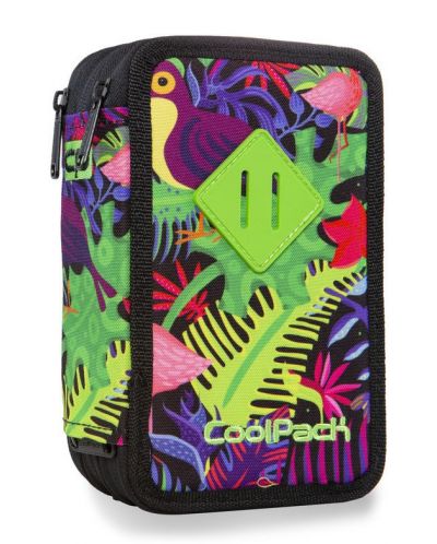 Несесер с ученически пособия Cool Pack Jumper 3 - Jungle, с три отделения