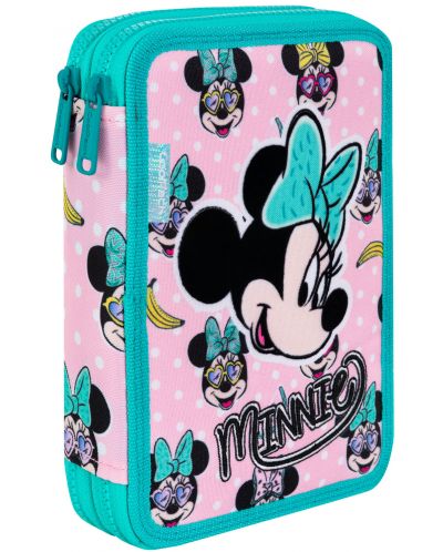 Несесер с ученически пособия Cool Pack Jumper XL - Minnie Mouse Pink - 1