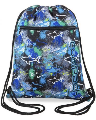 Спортен сак с връзки Cool Pack Vert - Shaks, с цип