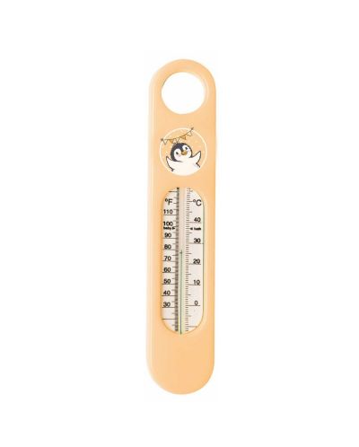 Bébé-Jou Термометър за вода Penguin Soft - Orange