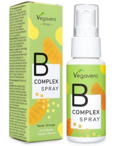 B Complex Spray, портокал, 25 ml, Vegavero - 1