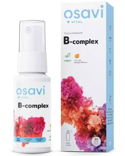 B-Complex Орален спрей, 25 ml, Osavi - 1