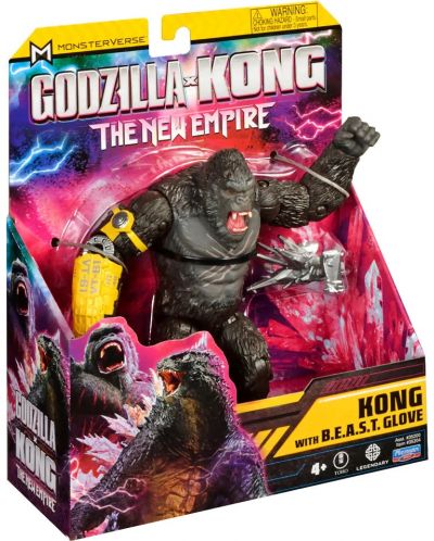 Базова Фигура MonsterVerse Godzilla x Kong - Конг, 15 cm - 2