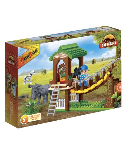 Конструктор BanBao Safari - Сафари мост за разходка