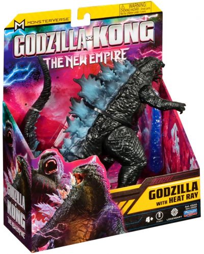 Базова фигура MonsterVerse Godzilla x Kong - Годзила с лъч, 15 cm - 2