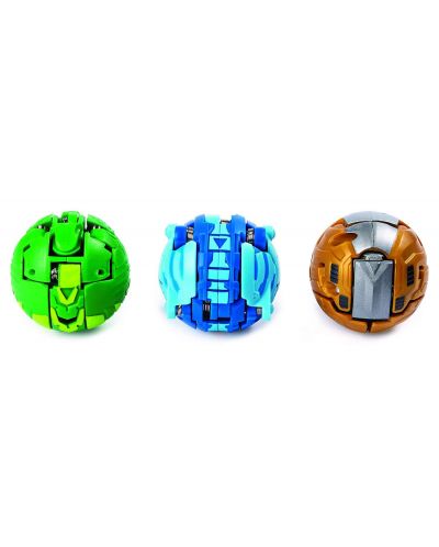 Игрален комплект Bakugan Battle Planet - Стартов пакет с 3 топчета, асортимент - 6