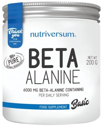 Basic Beta Alanine, 200 g, Nutriversum - 1