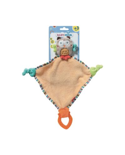 Бебешка играчка Baby Nova - Кърпа за дъвкане - 1
