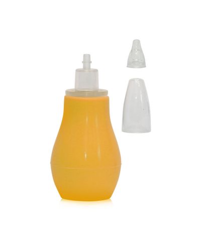 Аспиратор за нос Lorelli - Baby Care, оранжев