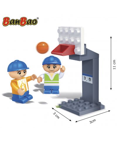 Конструктор BanBao - Баскетболни играчи - 2