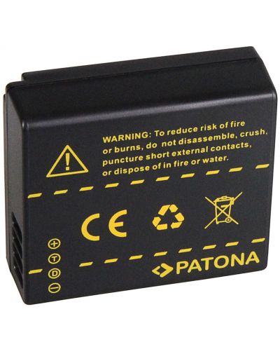 Батерия Patona - заместител на Panasonic DMW-BLE9, черна - 2