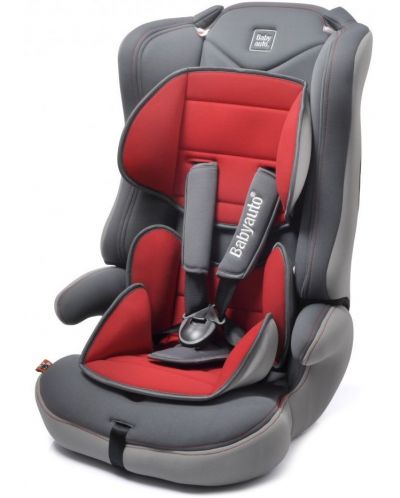 Детско столче за кола Babyauto - Nico, червено-сиво, 9-36 kg
