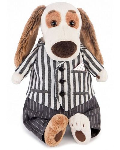 Плюшена играчка Budi Basa - Кученце Бартоломей, в костюм, 27 cm - 1