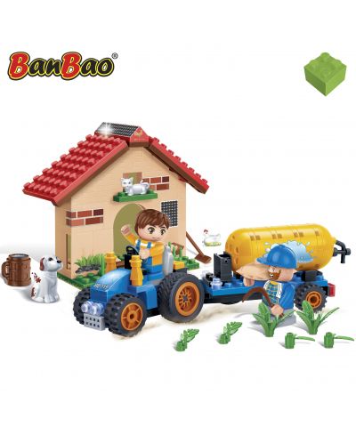Конструктор BanBao - Зеленчукова градина - 2